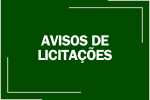 Avisos de Licitações